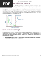 Bias and Variance in Machine Learning - Javatpoint