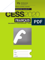 CESS FRANCAIS TRANSITION 2020 - TT (Ressource 16349) - 1