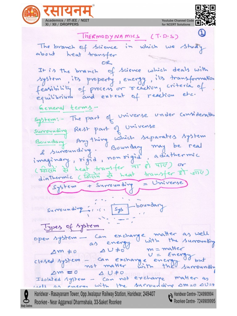 Thermodynamics | PDF