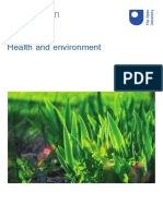 Health and Environment Printable