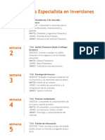 Curricula Especialista en Inversion 2.0