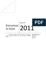 Extremisim in Islam