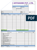 Drilltech Offshore Job Application