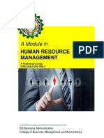 Module in Human Resource Management