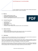 Plano de Aula sobre Contos para 1° ano do Ensino Médio