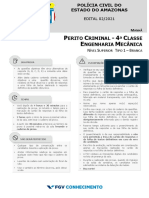 Perito Criminal - 4a Classe Engenharia Mecanicans306 Tipo 1
