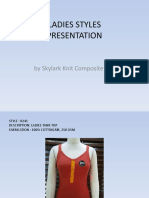 Ladies Styles Fabric & Apparel Presentation by Skylark Knit Composite