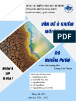 Vấn đề ô nhiễm môi trường đất do nhiễm phèn - gdqp