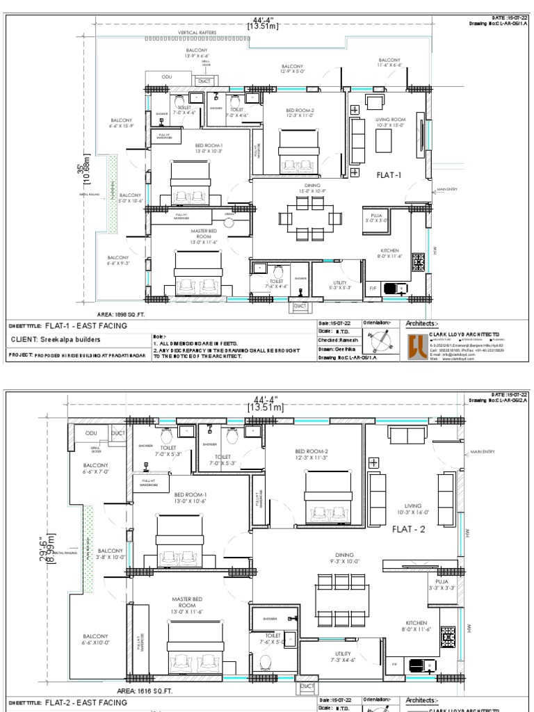 01CL Typical Floor PlansLuxor021122 PDF Culture Of Queensland
