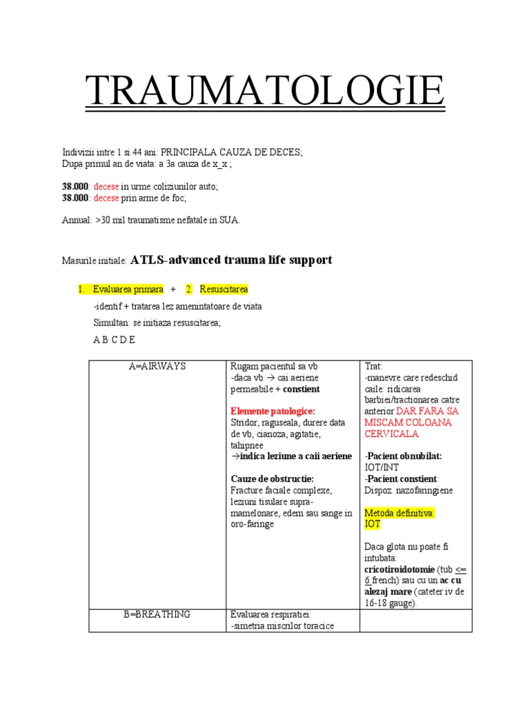 Trauma | PDF