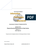 Physical Security Requirements For Data Centres: Government of Ontario IT Standard (GO-ITS)