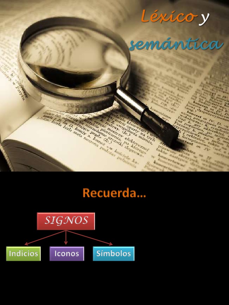 Unidad 7 - Nivel - Léxico-Semántico | PDF | Lingüística | Ciencia cognitiva