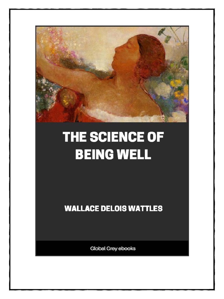 Science of Being Well PDF Thought Faith Healing