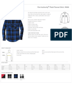 Port Authority Plaid Flannel Shirt. W668: Care Inst Ruct Ions