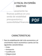 Presentación Politica Fiscal en España