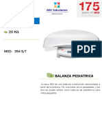 Mod. 354 S-T Balanza Pediatrica de Mesa Digital - Seca Profesional