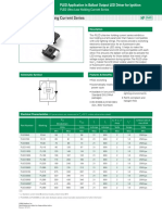 Littelfuse LED Protector PLED Ultra Low Holding Current Datasheet PDF