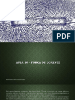 Aula 10 Forc3a7a de Lorentz