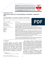 Cephalometric Analysis For Assessing Sagittal Jaw Relationship-A Comparative Study