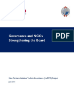 Governance and NGOs Strengthening The Board - USAID