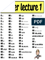 Tables de Lecture