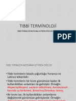 Tibbi Terminoloji 1-9