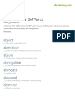 300 Most Difficult SAT Words - Vocabulary List - Vocabulary