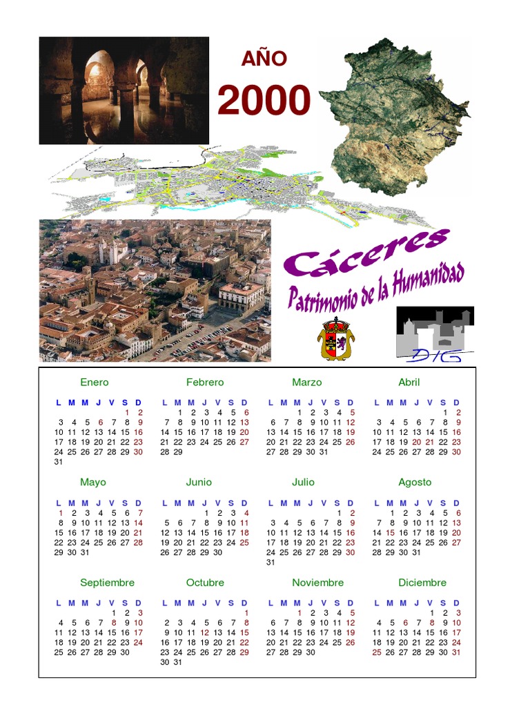 Calendario 2000 PDF