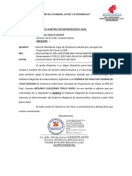 Informe #016 - Direccion Derivar Exp. Jose Luis Saavedra Tornero