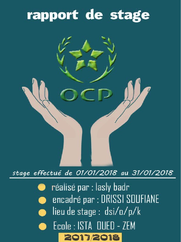 Rapport de stage à l'OCP S.A. | PDF | Itil | Réseau informatique