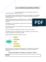 Analyse Et Révélation Des Problèmes FRAP