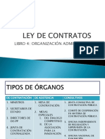 LEY de CONTRATOS Organizacion Administrativa