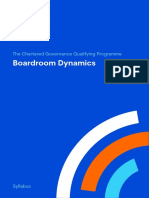 Boardroom Dynamics Syllabus Update Final July 2021