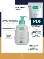 Mania de Alegria Baby - Sabonete Liquido e Refil Hinode