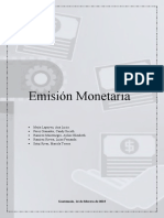 Informe Emision Monetaria