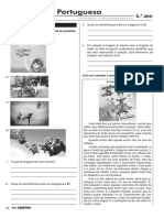 Provas Multidisciplinares Folhetos 6ano Portugues