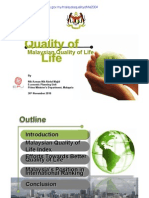 Malaysian Quality of Life Presentation (2004)