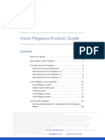 Vicon Pegasus Product Guide