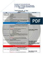 SUPER REVISED - PROGRAM For Cascading of PNP Charter Statement, Road Map and Scorecard Updated