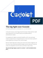 The Big Fight Over Coexist - Vox