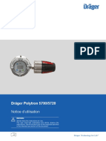 Dräger Polytron 5700/5720: Notice D'utilisation