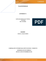 Taller sobre integrales con áreas y funciones