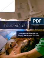 La Sobremedicalizacion Del Parto y Nacimiento en Chile