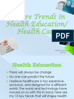 Health Education Future Trends
