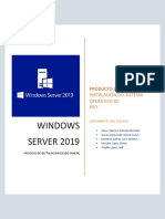 Windows Server PROCESO DE INSTALACIÓN