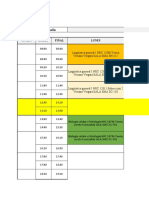 Horario Fonoaudiología El Llano Otoño 2023