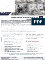 160 RE 23015 A - Annonce Commercial Oenologue