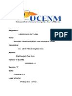 Resumen Sobre La Motivación para La Fuerza de Ventas. 120200019-19