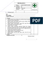 Daftar Tilik Imunisasi BCG2121