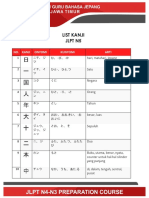 List Kanji JLPT N5 Lengkap